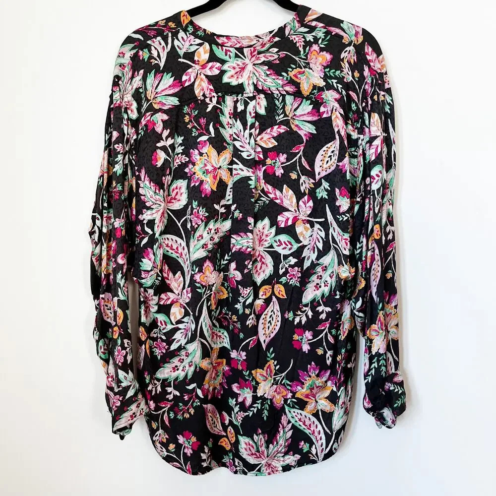 Isabel Etoile Marant Catchell Tropical Floral Blouse FR 36 / US 4 European - Picture 6 of 12